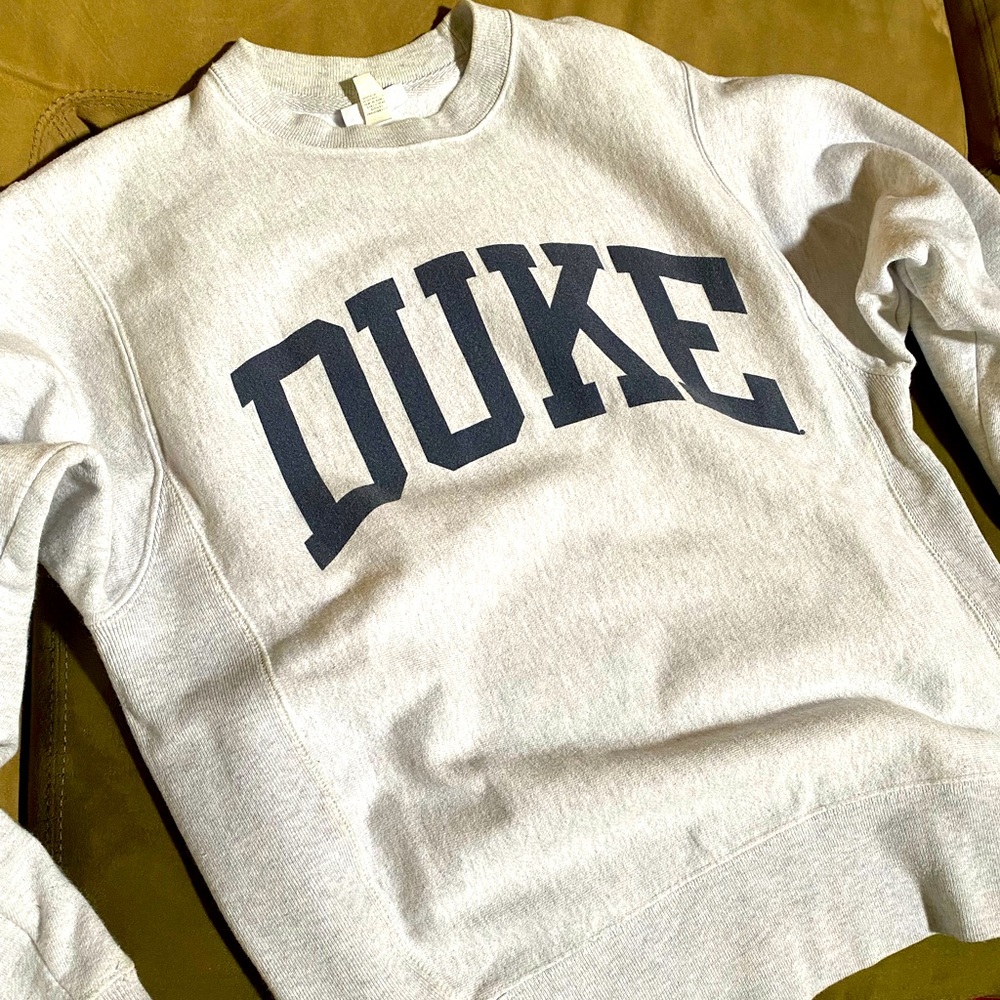 Champion Duke Reverse Weave Sweatshirt SMALL